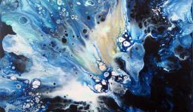 Nancy-Vonderhaar-Marbleized-Acylic-Painting